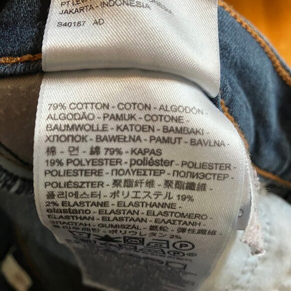 Women's Levi's Classic Boot 27x32 Lightweight summer stretch - Picture 4 of 8